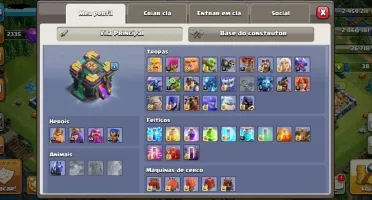 CV14 SEMI FULL CLASH OF CLANS TH14 BEM UPADA 11 SKINS