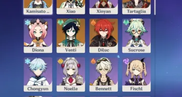 Conta genshin impact com 5*