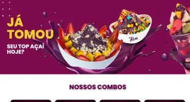 Script Delivery Açaí Site
