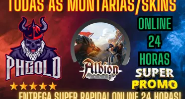 Todas Montarias/Skins - Albion Online - Atendimento 24 Horas