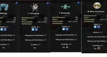 Conta Pxg Com Varios Pokes servidor Aurora