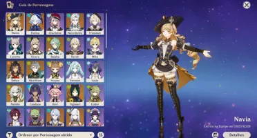 Conta Genshin AR60, 15 limitados, Kazuha+BiS, Báculo, Pity g