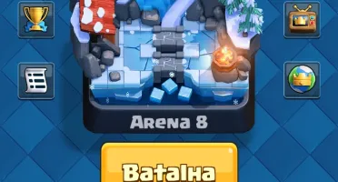 Clash Royale e CoC - XP 9 e CV 8 - 5 Lendárias