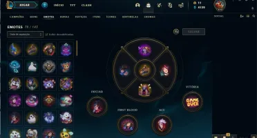 Conta LOL Prata  ALL Champs