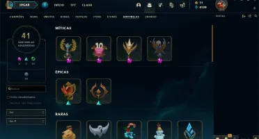 Conta LOL Prata  ALL Champs