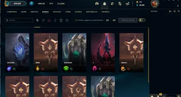 Conta LOL Prata  ALL Champs
