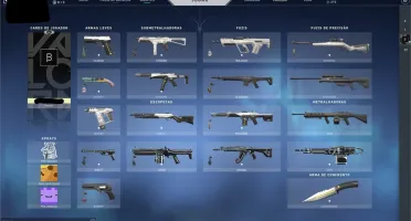 Conta Beta Valotant (skins do primeiro passe)