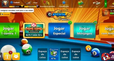 Conta 8 ball pool
