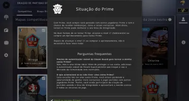 Conta de CS:GO Prime Patente Aguia 1