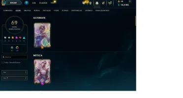 Conta smurf mestre, ganhando 33 PDL no mestre