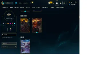 Conta smurf mestre, ganhando 33 PDL no mestre