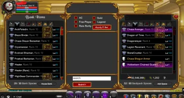 Conta Adventure Quest Worlds - AQW