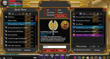 Conta Adventure Quest Worlds - AQW