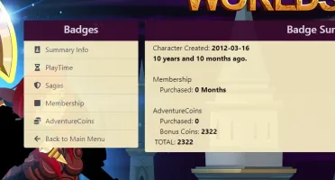 Conta Adventure Quest Worlds - AQW