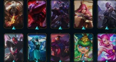 LEAGUE OF LEGENDS 113 SKINS TODOS OS CAMPEÕES
