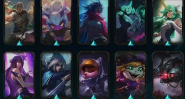LEAGUE OF LEGENDS 113 SKINS TODOS OS CAMPEÕES