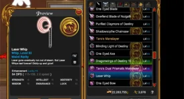 Aqw 2009 account