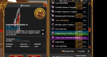 Aqw 2009 account