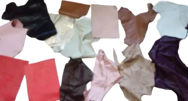 1kg Retalhos GRANDES Couro Pelica e Camurcina Legítimo