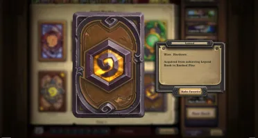 Hearthstone - 22k de pó, 53 lendárias e verso de lenda.