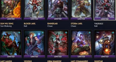 Conta smite 3 tier 5 e quase todas as skins Exclusivas