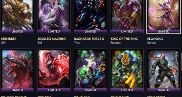 Conta smite 3 tier 5 e quase todas as skins Exclusivas