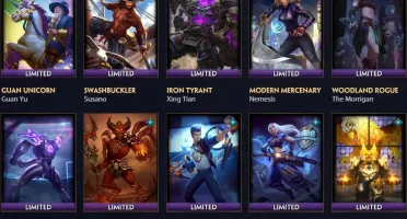 Conta smite 3 tier 5 e quase todas as skins Exclusivas