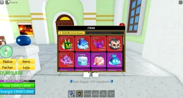 Contas Blox Fruits (Lvl Max, Dragon E Kitsune, Raça V4 +