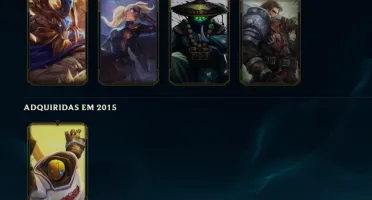 Conta LoL Platinum server BR