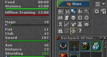 EK Lv 255 Sword 107/100 Com equips Imbuidos + makers