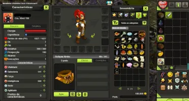 Conta Dofus Touch Cra lv 190 full int (sem item)