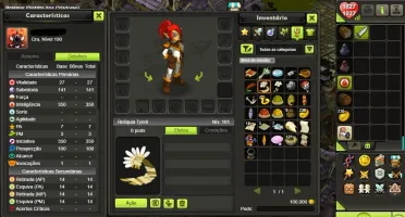Conta Dofus Touch Cra lv 190 full int (sem item)