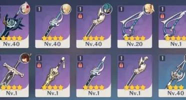 AR 26 / Hutao + Mona + Keqing + 12SR