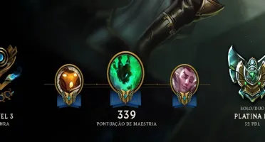 Conta lol Platina 4