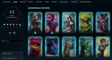 [Entrega Automática] Conta Lol Prata, 24K Ea, 43 Skins