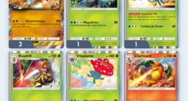 DECK CHARIZARD EX (COROA) + MOLTRES EX