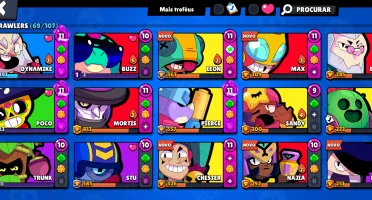 Conta brawl stars pra ir embora agora