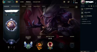 Conta League of legends D4
