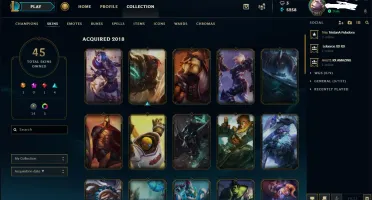 Conta League of legends D4