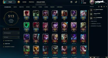 Conta League of legends D4