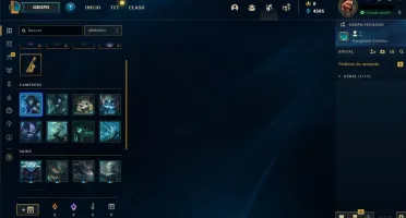 Conta FERRO 4 GUYS - League of Legends LOL