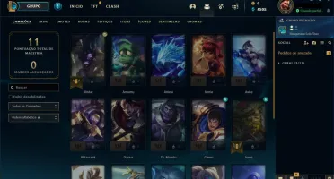 Conta FERRO 4 GUYS - League of Legends LOL