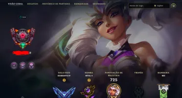 conta diamante IV com todos os champs e 240 skins!