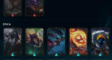 conta diamante IV com todos os champs e 240 skins!