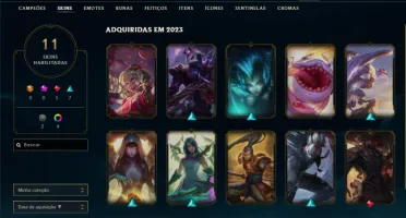 Conta LOL PLATINA 3 HONRA 3 único dono para sair rápido