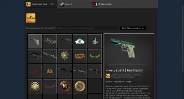 Conta GLOBAL CSGO medalha de 10 ANOS 3k horas de jogo
