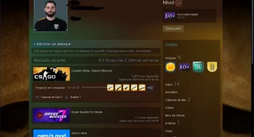 Conta GLOBAL CSGO medalha de 10 ANOS 3k horas de jogo