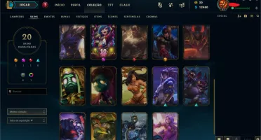 CONTA LEAGUE OF LEGENDS DIAMANTE 4 (IV)