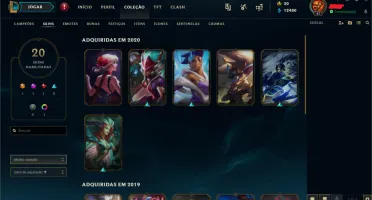 CONTA LEAGUE OF LEGENDS DIAMANTE 4 (IV)