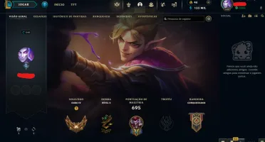 Conta League of Legends Full Acesso - 157 champs e 430 skins